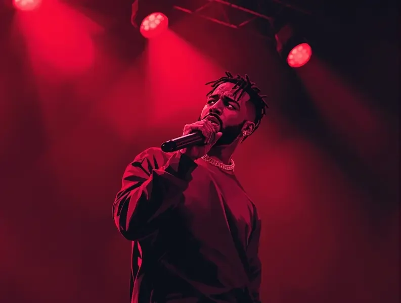 某rapper演出忘词翻车，现场观众集体嘘声 - 17吃瓜官网黑料吃瓜资讯封面